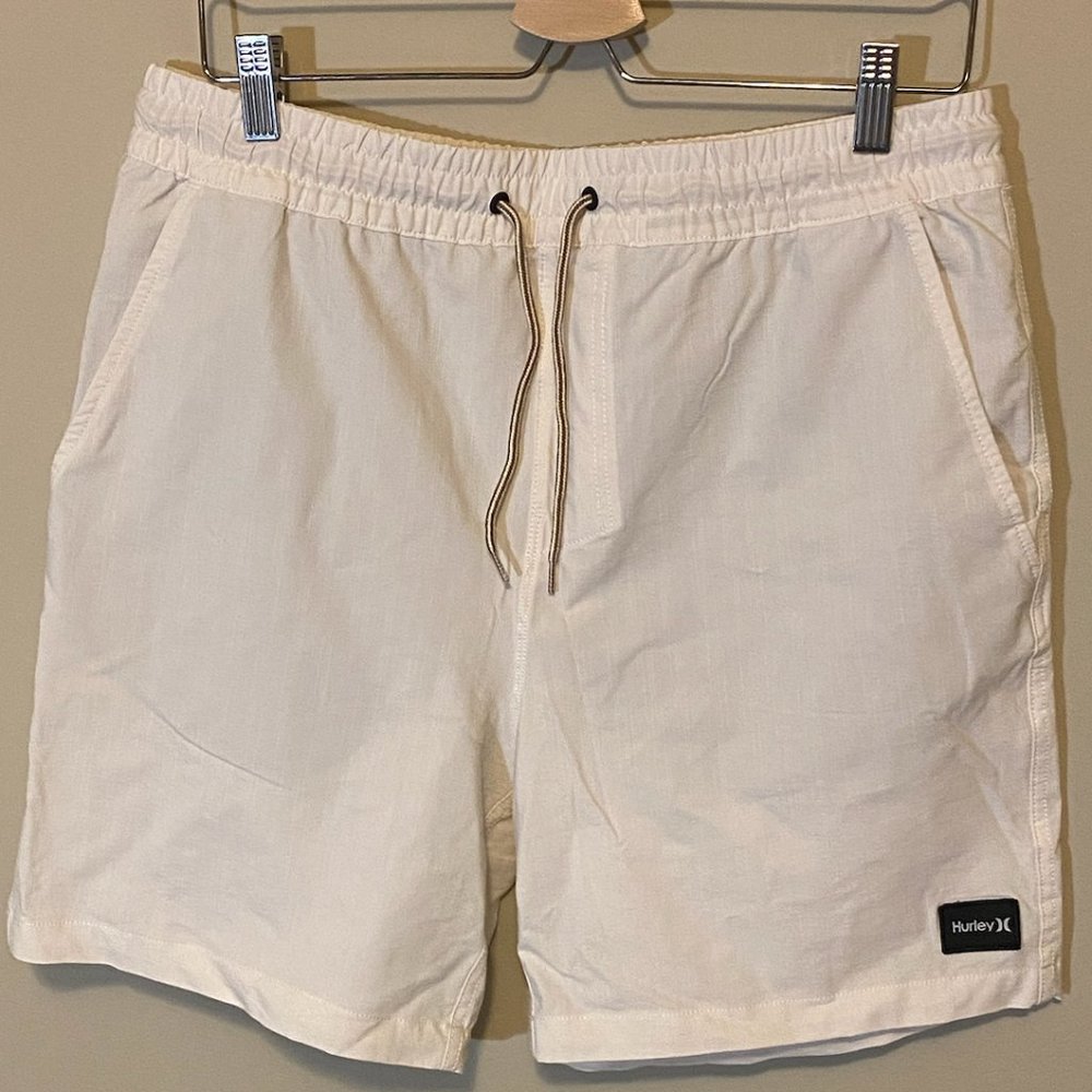 Hurley Men's White Board Shorts